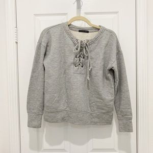 Braided Sweatshirt sweater